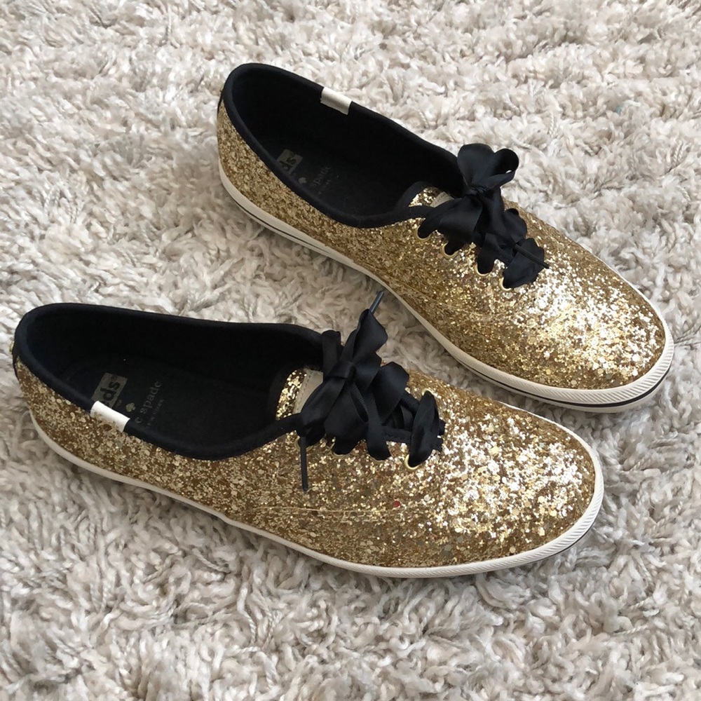 Kate Spade Glitter Keds
